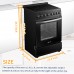 Lanbo 24 Inch Freestanding Electric Range - LB-ERK24RC-B