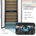 Lanbo Luxury 255 Bottles Dual Door Wine Cooler - LW328DD