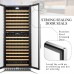 Lanbo Luxury 255 Bottles Dual Door Wine Cooler - LW328DD