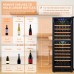 Lanbo 138 Bottle Dual Zone Wine Cooler - LW142D