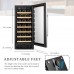 Lanbo 33 Bottle Single Zone Wine Cooler - LW33S