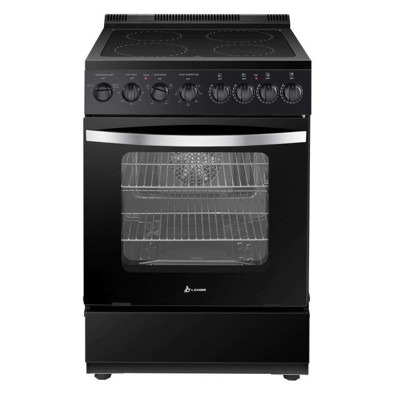 Lanbo 24 Inch Freestanding Electric Range - LB-ERK24RC-B