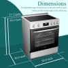 Lanbo 30 Inch Freestanding Electric Range - LB-ERT30RC-S