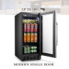 Lanbo 76 Can Beverage Refrigerator - LB80BC