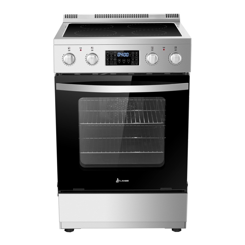 Lanbo 24 Inch Freestanding Electric Range - LBERT24RCSAA