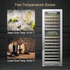 Lanbopro 153 Bottle Dual Zone Wine Cooler - LP168D