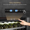 Lanbopro 143 Bottle Triple Zone Wine Cooler - LP168T