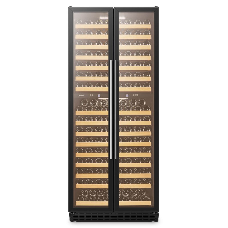 Lanbopro 255 Bottle Dual Door Wine Cooler - LP328D