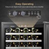 Lanbopro 44 bottle Dual Zone Wine Cooler - LP54D