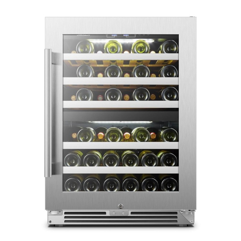 Lanbopro 44 bottle Dual Zone Wine Cooler - LP54D