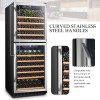 Lanbo 130 Bottle Dual Door Wine Cooler - LW133DD