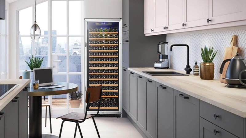 Why Is It More Recommended To Choose LW155S Compressor Air-Cooled Wine Cooler?