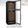 Lanbo 152 Bottle Dual Door Wine Cooler - LW162DD