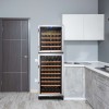 Lanbo 152 Bottle Dual Door Wine Cooler - LW162DD