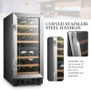 Lanbo 26 Bottle Dual Zone Wine Cooler - LW28D