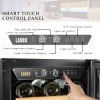 Lanbo 26 Bottle Dual Zone Wine Cooler - LW28D