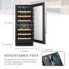 Lanbo 26 Bottle Dual Zone Wine Cooler - LW28D