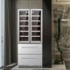 Lanbo 32 Inch 168 Bottles and 300 Cans Wine and Beverage Fridge - LW328TS