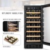 Lanbo 31 Bottle Single Zone Wine Cooler - LW33S