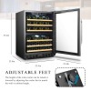 Lanbo 44 Bottle Dual Zone Wine Cooler - LW46D