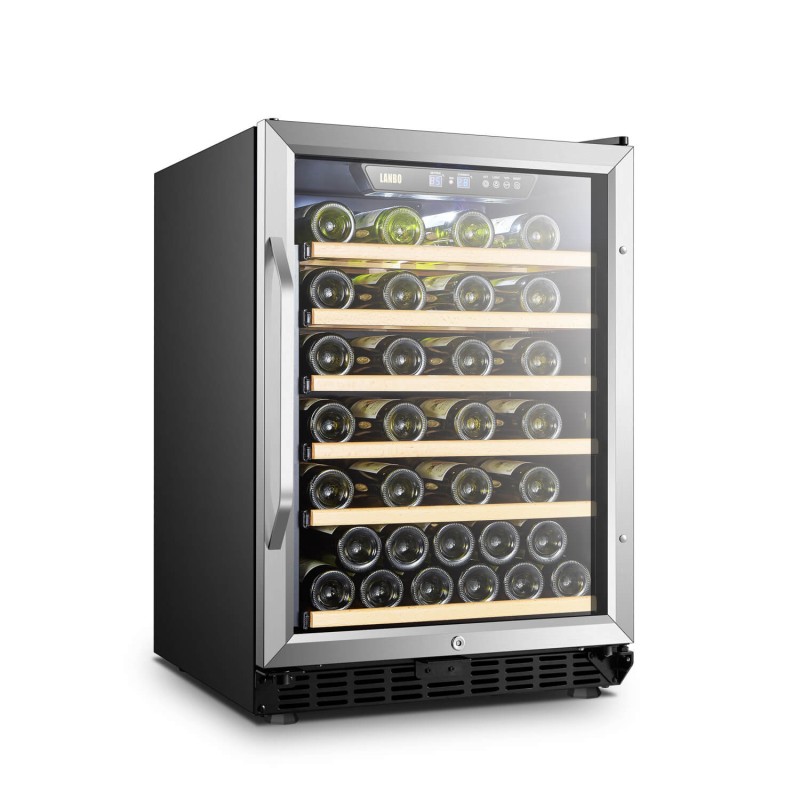 Lanbo 51 Bottle Single Zone Wine Cooler - LW52S