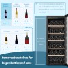 Lanbo 20 Inch 69 Bottle Freestanding Wine Cooler - LW80S